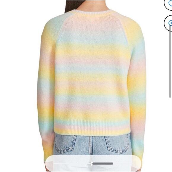 NWT BB Dakota By Steve Madden Ombre Sweater Wool Blend Size Large - Picture 3 of 13
